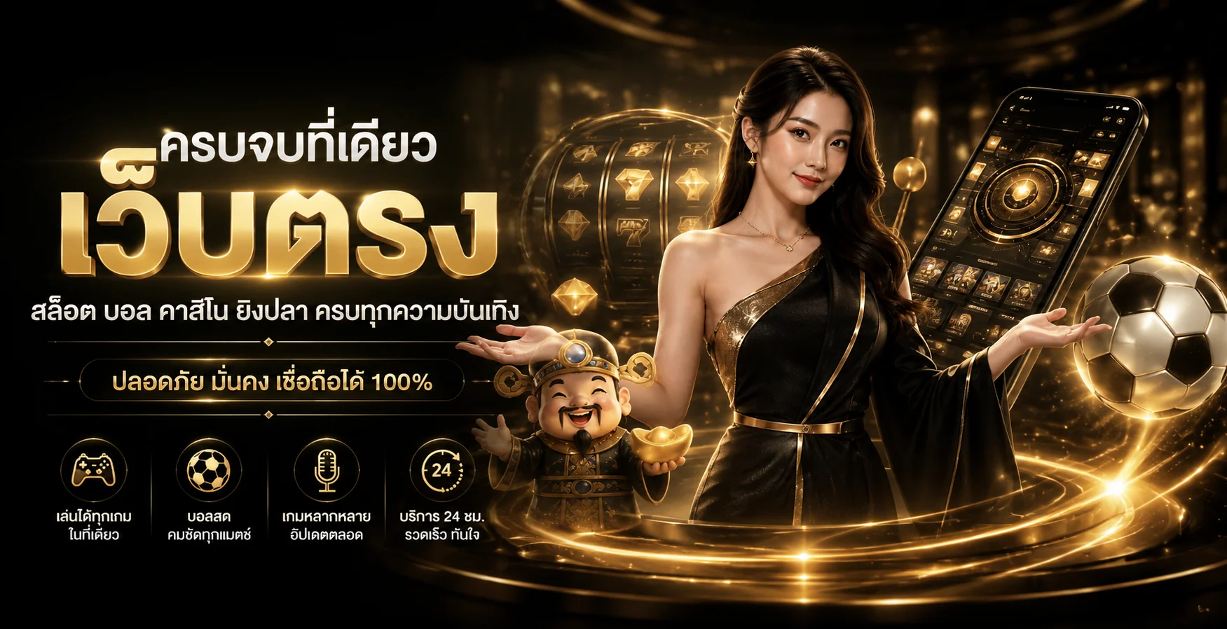 ภาพแนะนำ GODDUBAI เว็บตรงและบริการเกมสล็อตดูไบ